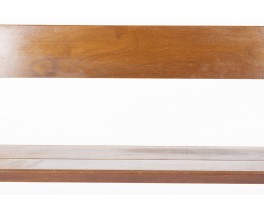 Mahogany wall bench 1960