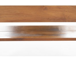 Mahogany wall bench 1960