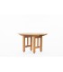 Guillerme and Chambron dining table in oak with extension edition Votre Maison 1950