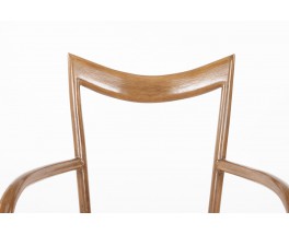 Val Padilla chairs model Manila in rope and wood edition Jasper Conran 1970 set of 6