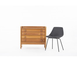 Guillerme and Chambron chest of drawers in oak edition Votre Maison 1950