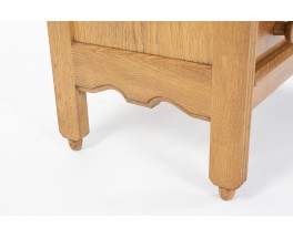 Guillerme and Chambron chest of drawers in oak edition Votre Maison 1950