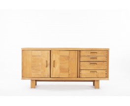 Sideboard in elm first edition Maison Regain 1970