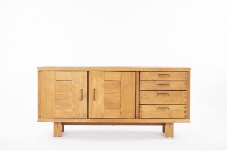 Sideboard in elm first edition Maison Regain 1970