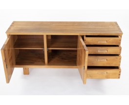 Sideboard in elm first edition Maison Regain 1970