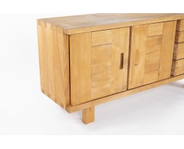 Sideboard in elm first edition Maison Regain 1970