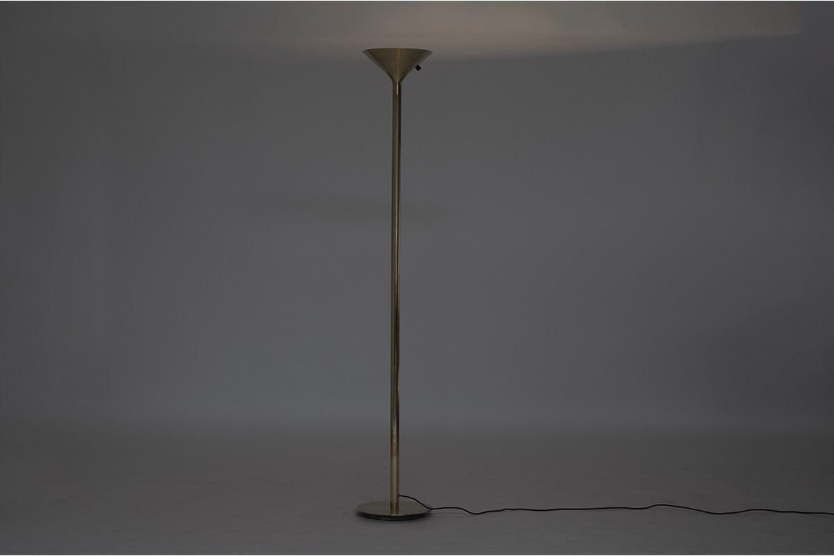 Jacques Grange floor lamp in brass for Yves Saint Laurent 1980
