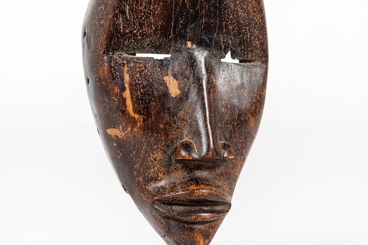 Dan Male Mask From Ivory Coast Early 20th Century African Design