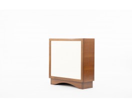 Andre Sornay storage cabinet in mahogany and lacquered front 1960