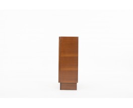 Andre Sornay storage cabinet in mahogany and lacquered front 1960