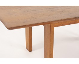 Dining table in oak brutalist design 1950