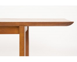 Dining table in oak brutalist design 1950