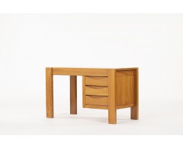 Desk in elm edition Maison Regain 1980