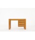 Desk in elm edition Maison Regain 1980