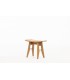 Guillerme and Chambron stool in oak edition Votre Maison 1950