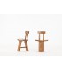 Chairs in teak from Bali 1970 set of 2