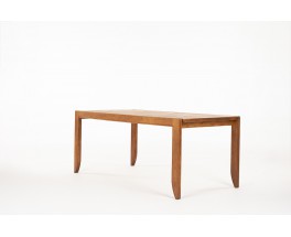 Rectangular dining table by Guillerme and Chambron in solid oak edited by Votre Maison 1950