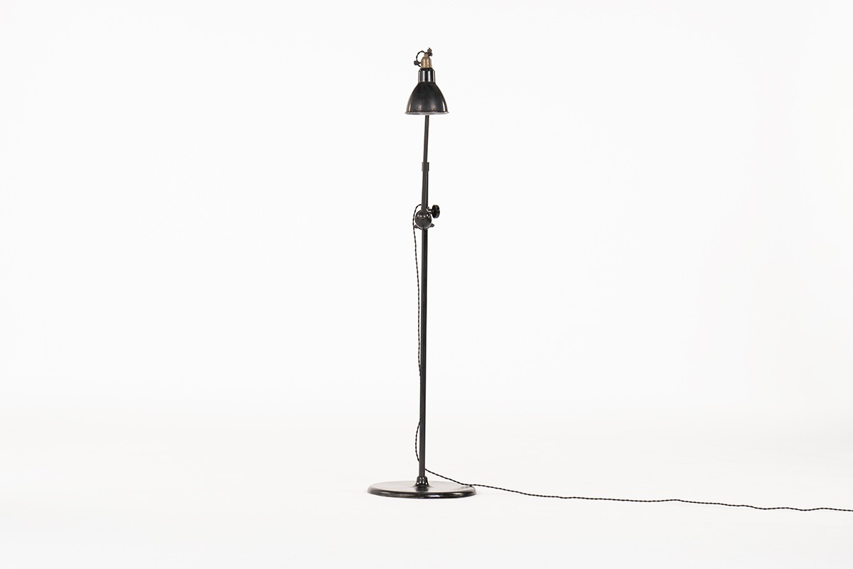 Bernard Albin Gras floor lamp model 215 1930