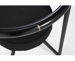 Philippe Starck chair model Miss Dorn noir edition Disform 1982