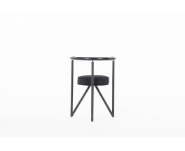 Philippe Starck chair model Miss Dorn noir edition Disform 1982