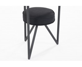 Philippe Starck chair model Miss Dorn noir edition Disform 1982