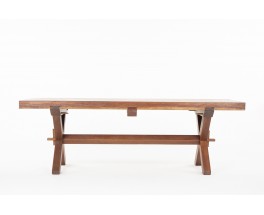 Rectangular dining table in mahogany 1950