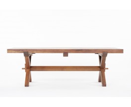 Rectangular dining table in mahogany 1950