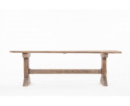 Console en sapin design montagne 1900