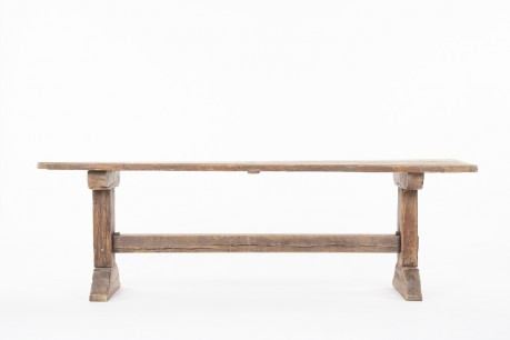 Console en sapin design montagne 1900