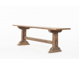 Console en sapin design montagne 1900