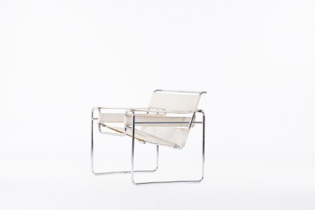 Armchair Marcel Breuer model Wassily b3 edition Gavina 1970