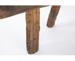 Bench in olive tree brutalist design 1950