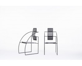 Mario Botta chairs model Quinta edition Alias 1985 set of 2