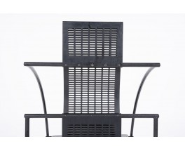 Mario Botta chairs model Quinta edition Alias 1985 set of 2