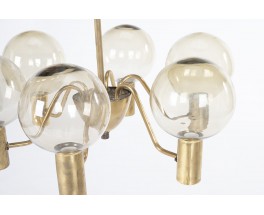 Hans Agne Jakobsson pendant light modele T372/6 Patricia 1960