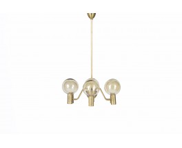 Hans Agne Jakobsson pendant light modele T372/6 Patricia 1960