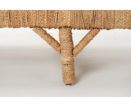 Lounge chair in rope 1980