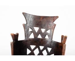 Monoxyl armchair Jimma Ethiopia 1930