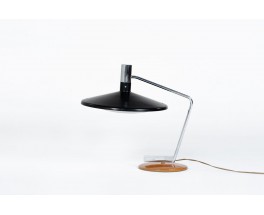 Georges Frydman lamp in wood and metal edition EFA 1960