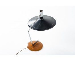 Georges Frydman lamp in wood and metal edition EFA 1960