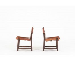 Paco Munoz child chairs model Riaza edition Darro 1960 set of 2