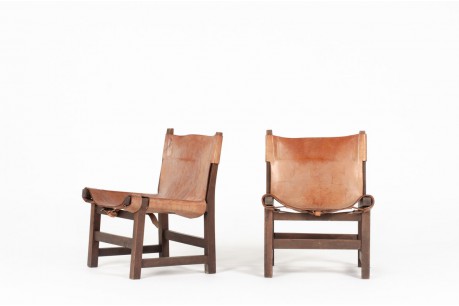 Chaises enfant Paco Munoz modèle Riaza édition Darro 1960 set de 2