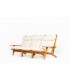 Canapé Hans Wegner modèle Ge 375 édition Getama 1960