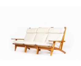 Canapé Hans Wegner modèle Ge 375 édition Getama 1960