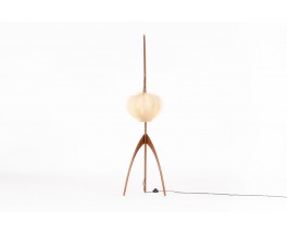 Floor lamp model Mante Religieuse edition Rispal 1950