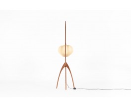 Floor lamp model Mante Religieuse edition Rispal 1950