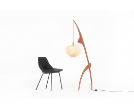 Floor lamp model Mante Religieuse edition Rispal 1950