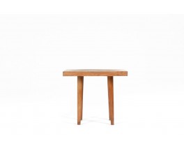 Jean Touret coffee table in oak edition Ateliers Marolles 1960