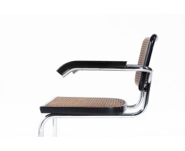 Marcel Breuer armchairs model Cesca B64 edition Thonet 1970 set of 2