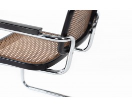 Marcel Breuer armchairs model Cesca B64 edition Thonet 1970 set of 2